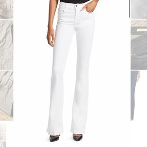 Size 27 FRAME Le Flare in Blanc